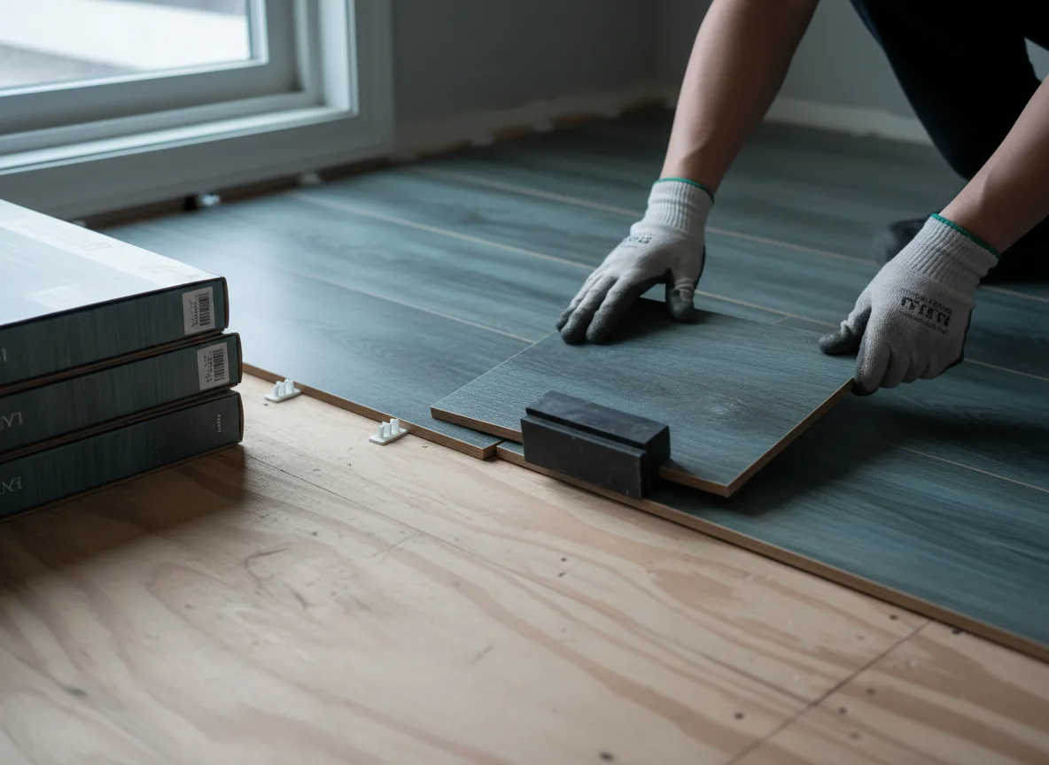 Luxury Vinyl Plank Installation company in Wrights, IL